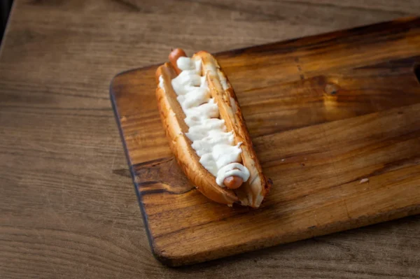 Hot dog házi mayo